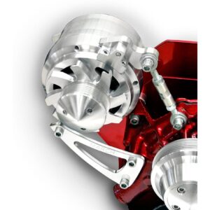 Small Block Chevy Alternator Bracket - Chrome