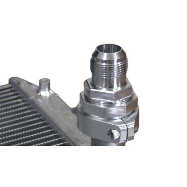 Weld Free 20AN Compression Fitting; Fits 1.85-2.0"; Polished; Billet