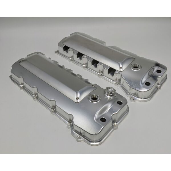 Granatelli Ford Coyote Valve Cover Set, Billet; Set includes (1)Left and (1)Right side