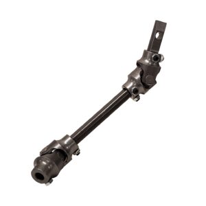 Borgeson - Steering Shaft - P/N: 000663 - 1979-1993 Mustang Steering Shaft. Aluminum. Connects from OEM column to power steering rack.  Without vibration reducer.