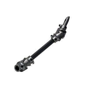 Borgeson - Steering Shaft - P/N: 000656 - 1979-1993 Mustang Steering Shaft. Steel. Connects from OEM column to power steering rack.  Without vibration reducer.