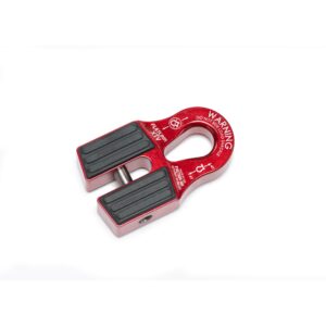 FLATLINK XTV  WINCH SHACKLE MOUNT -- RED