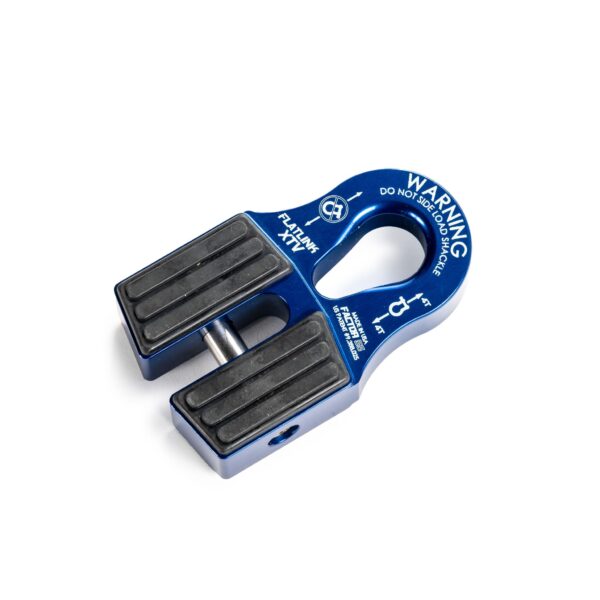 FLATLINK XTV  WINCH SHACKLE MOUNT -- BLUE