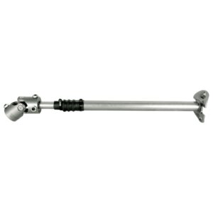 Borgeson - Steering Shaft - P/N: 000930 - 1973-1978 Full size Chevy & GMC heavy duty telescopic steel steering shaft. Connects from factory column to steering box. Includes rag joint flange and billet steel universal joint.