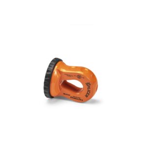 SPLICER 3/8-1/2" SYNTHETIC ROPE SPLICE-ON SHACKLE MOUNT -- ORANGE
