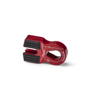 FLAT SPLICER 3/8-1/2" SYNTHETIC ROPE SPLICE-ON SHACKLE MOUNT -- RED