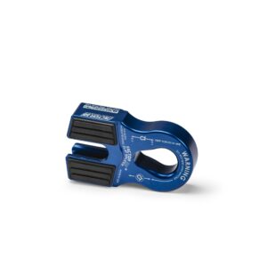 FLAT SPLICER 3/8-1/2" SYNTHETIC ROPE SPLICE-ON SHACKLE MOUNT -- BLUE