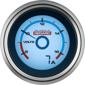 SINGLE VOLTAGE 52MM GAUGE WITH OPTIONAL CURRENT DISPLAY