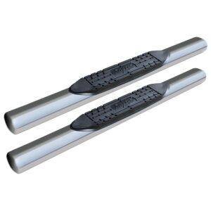 Raptor Series - 0802-0279M - 5 in Oval Steps Polished Stainless Steel - 09-18 Dodge Ram 1500, 19-23 Ram 1500 Classic, 10-24 Ram 2500/3500 Regular Cab