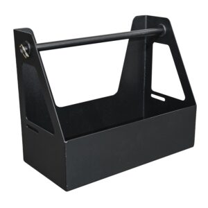 Magnum - 100020 - Chase/Tire Rack Accessory Black Textured Alloy Steel - Gas/Fuel Jug Rack