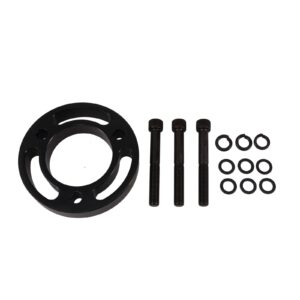 Gilmer Style Crank Pulley Spacer; 5/8 Inch; 2 3/4 Inch Bolts; Black