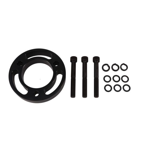 Gilmer Style Crank Pulley Spacer; 5/8 Inch; 2 3/4 Inch Bolts; Black