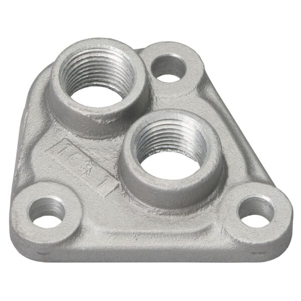 TRANS-DAPT PERFORMANCE PRODUCTS BOLT-ON STYLE OIL FILTER BYPASS ADAPTER- 1959-64 PONTIAC ENGINES (GASKET NOT INCLUDED)