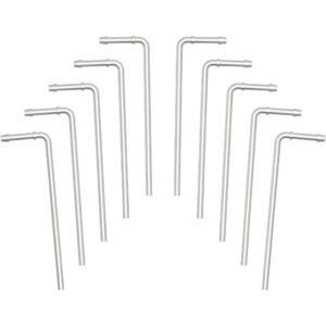 MagnaFlow 0.375in. 90deg. Bend Barbed Performance Exhaust 10-Pack Hanger 10152