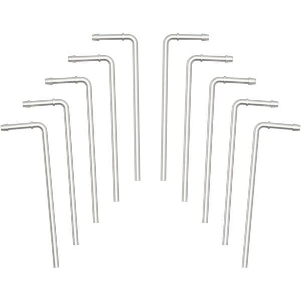 MagnaFlow 0.375in. 90deg. Bend Barbed Performance Exhaust 10-Pack Hanger 10152