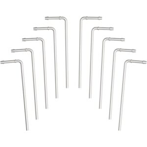 MagnaFlow 0.50in. 90deg. Bend Barbed Performance Exhaust 10-Pack Hanger 10153