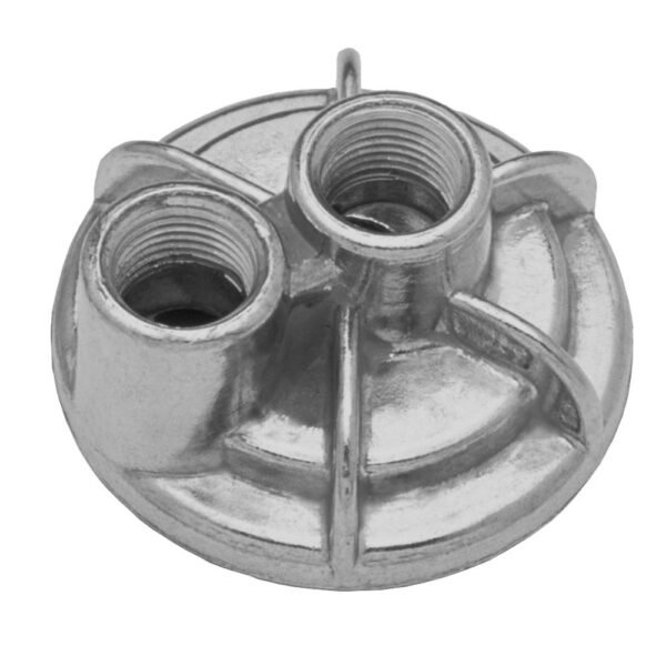 TRANS-DAPT PERFORMANCE PRODUCTS SPIN-ON STYLE OIL FILTER BYPASS ADAPTER; 2-1/2 IN. I.D. AND 2 3/4 IN. O.D. FLANGE W/ 13/16 IN.-16 THREADS