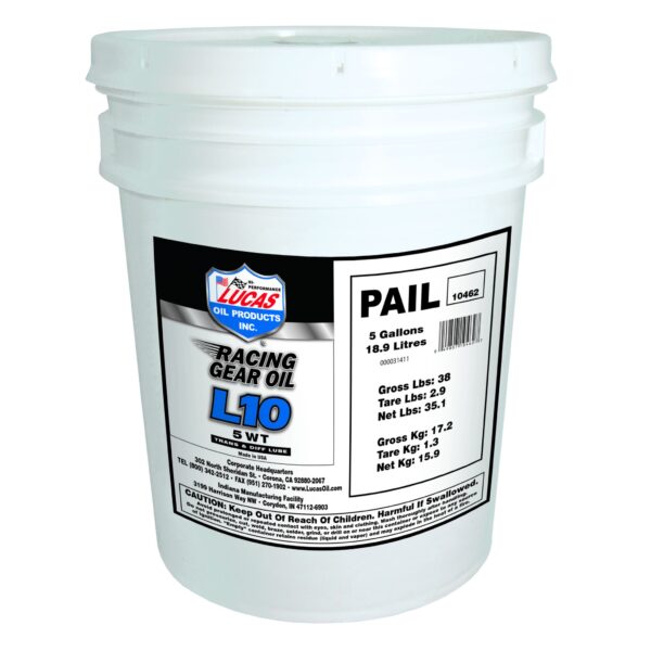 L10 Quick Qualifier Gear Oil