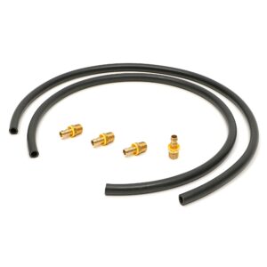 TRANS-DAPT PERFORMANCE PRODUCTS 48 IN. OIL FILTER RELOCATION BRACKET HOSE KIT