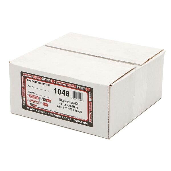 TRANS-DAPT PERFORMANCE PRODUCTS 48 IN. OIL FILTER RELOCATION BRACKET HOSE KIT