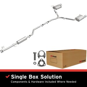 BRExhaust 2008-2012 Honda Accord 3.5L Direct-Fit Replacement Exhaust System
