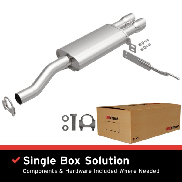 BRExhaust 2014-2023 Mini Cooper 2.0L Direct-Fit Replacement Exhaust System