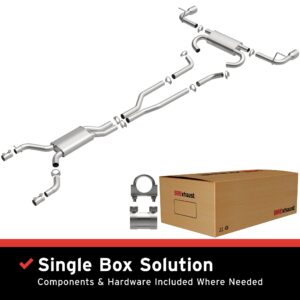 BRExhaust 2007-2015 Audi Q7 Direct-Fit Replacement Exhaust System