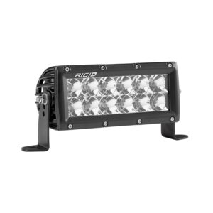 RIGID E-Series PRO LED Light, Flood Optic, 6 Inch, Black Housing