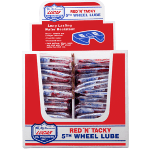Red N Tacky 5th Wheel Lube 4-48pk display cartons