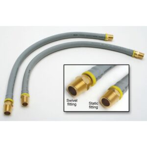 TRANS-DAPT PERFORMANCE PRODUCTS 72 IN. OIL FILTER RELOCATION BRACKET HOSE KIT