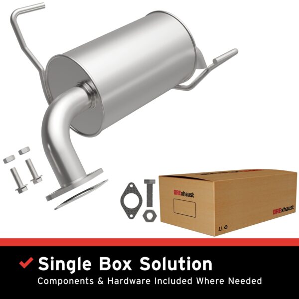 BRExhaust 2010-2015 Subaru Outback 3.6L Direct-Fit Muffler Kit