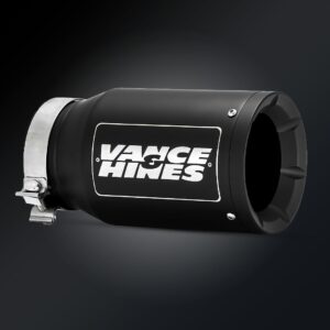Vance & Hines 5" x 6.5" x 12" Black Eliminator Universal Exhaust Tip