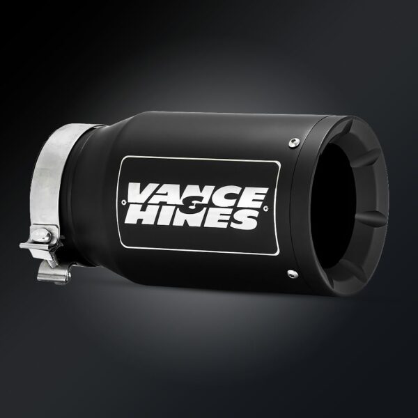 Vance & Hines 5" x 6.5" x 12" Black Eliminator Universal Exhaust Tip