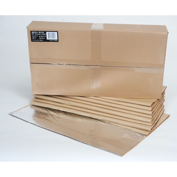 Mega Bulk Kit - Silver Foil with Self-Adhesive Butyl-9 Sheets 24inx36in ea 72 sq ft