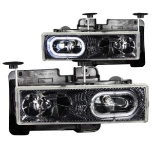 Crystal Headlight Set w/Halo