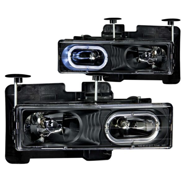 Crystal Headlight Set w/Halo