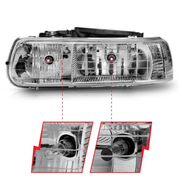 Crystal Headlight Set