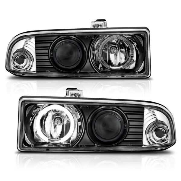 Projector Headlight Set w/Halo