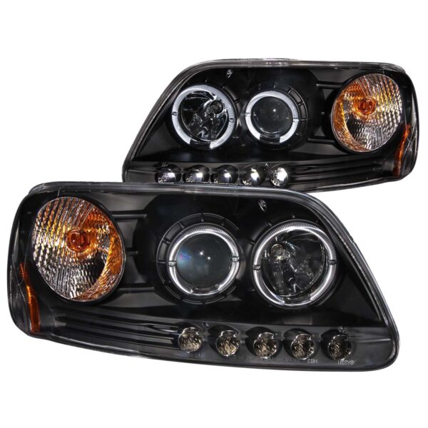 Projector Headlight Set w/Halo