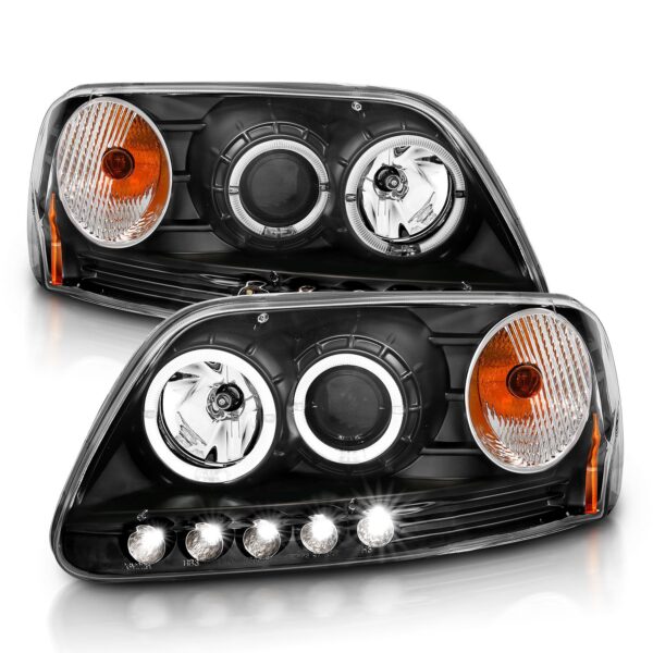 Projector Headlight Set w/Halo