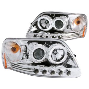 Projector Headlight Set w/Halo