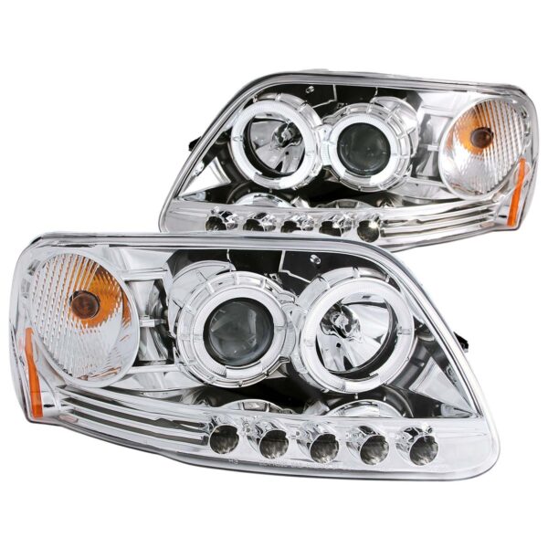 Projector Headlight Set w/Halo