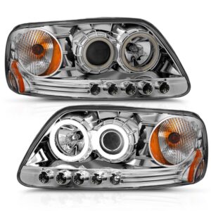 Projector Headlight Set w/Halo