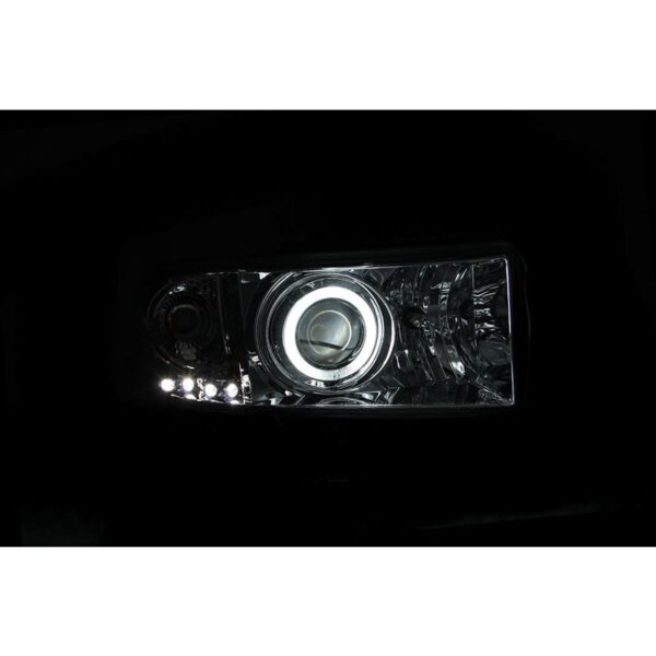 Projector Headlight Set w/Halo