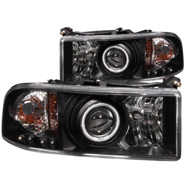 Projector Headlight Set w/Halo