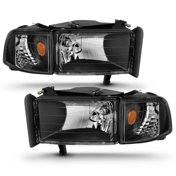 Crystal Headlight Set