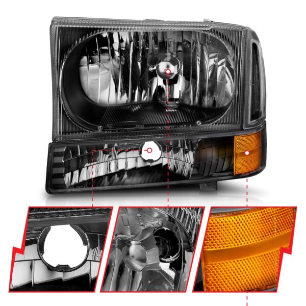 Crystal Headlight Set