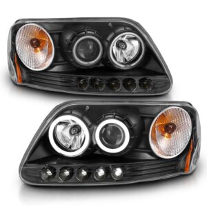 Projector Headlight Set w/Halo