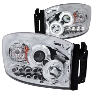 Projector Headlight Set w/Halo