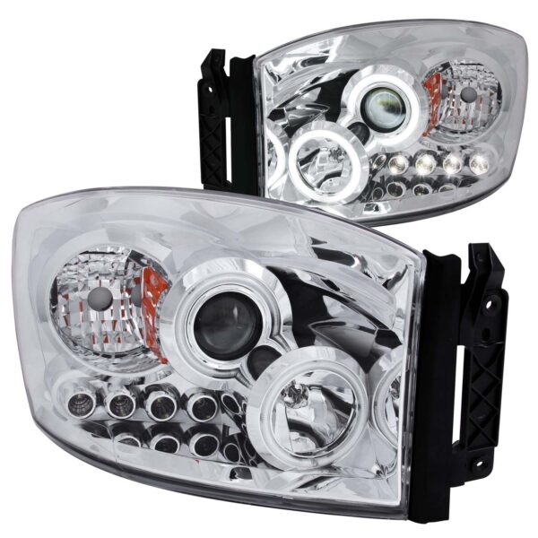 Projector Headlight Set w/Halo